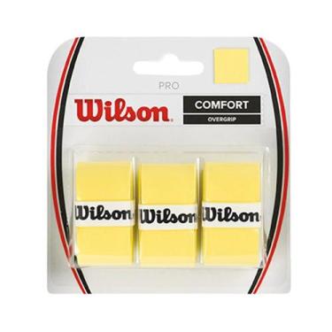 Imagem de Overgrip Wilson Pro Comfort 3 Unidades, Amarelo