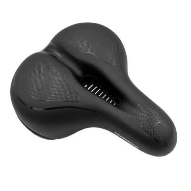 Imagem de Selim Conforto com Molas e Carrinho Arbok Confort 2 Molas para Bicicleta Preto