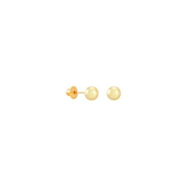 Imagem de Brinco Infantil em Ouro 18K Bolinha 3MM - AU1022 - BRUNA TESSARO JOIAS