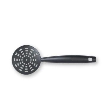 Imagem de Espumadeira Urban em Nylon com Design Vazado 32cm para Cozinha Preto B