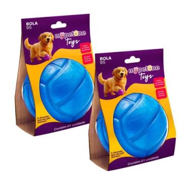 Imagem de Combo 2 Bola Lisa 95 TR Mypetone - Azul