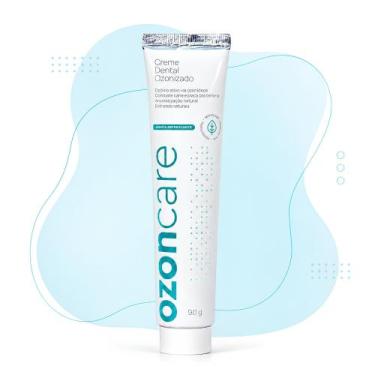 Imagem de Pasta Dental Natural Ozoncare Sem Químicos 90g Natural e Antibacterian