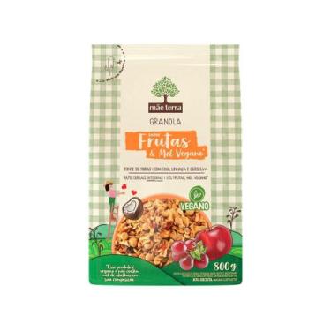 Imagem de Granola Mãe Terra Integral Sem Açúcar - Frutas e Mel 800g