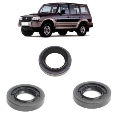 Imagem de Retentores Diferencial Dianteiro HYUNDAI Galloper 3.0L - AD Parts