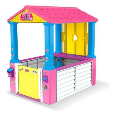 Imagem de Casinha Infantil Maral Mi Casita Mileninha Grande Rosa
