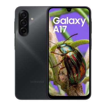 Imagem de Smartphone Samsung Galaxy A17 - Tela 6.7 FHD+, 256GB, 8GB RAM, Dual Chip - Preto - SM-A175F/DS