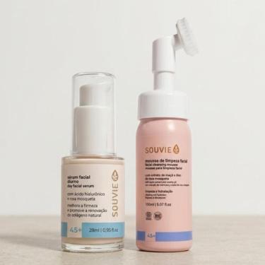 Imagem de Kit Mousse 150ml + Sérum Diurno 28ml 45+ Souvie Skin Care