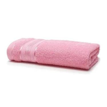 Imagem de Toalha de Rosto Knut Royal 100 Algodão 41cm x 70cm Santista -, Rosa Be