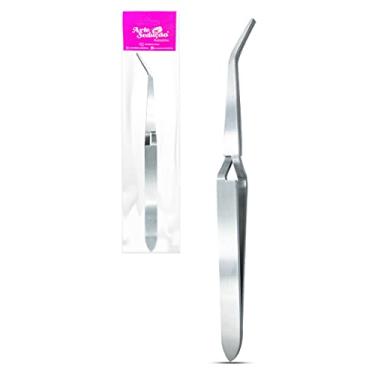 Imagem de Pinça Formato Unhas Moldadas Em Gel Profissional Fibra de Vidro Curvatura C