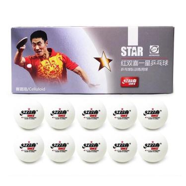 Imagem de Ping-Pong Bolas Tênis de Mesa dhs Jogo com 10 unidades