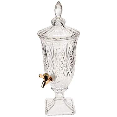 Imagem de Dispenser De Cristal Ecológico C/torneira Cobre Brandon 2l Lyor Transparente No Voltagev