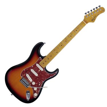 Imagem de Guitarra Strato Woodstock 6 Cordas Sunburst Tg530sb Tagima