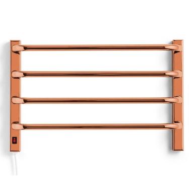 Imagem de Toalheiro Térmico para 1 Toalha 220v Fio Lado Esquerdo Bronze