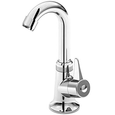 Imagem de JAPI 1195IHP Torneira Bica Movel para Lavatorio Mesa Abs, Cromado, 1/4 Volta Ihp