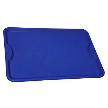 Imagem de Bandeja Plástico Retangular 48 x 33 cm Azul Supercron - SUP 007