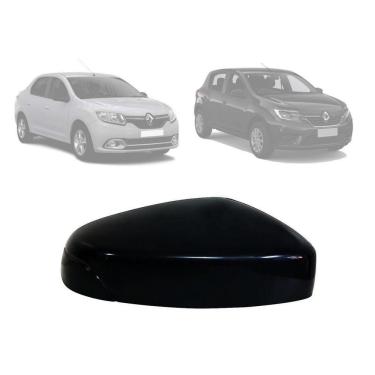 Imagem de CAPA RETROVISOR SANDERO LOGAN 15 em diante sem pisca - passageiro