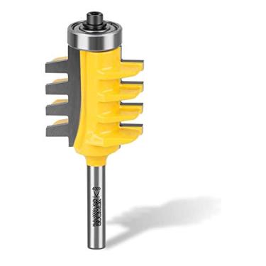 Imagem de Kowood - Ponta de junta de cola reversível para trabalho em madeira. Articulação de rolamento de dedo para móveis de prateleira de mesa DIY, 1/4 shank