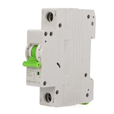 Imagem de Disjuntor PV 1P ABS Mini Disjuntor Mini Disjuntor de Circuito CC de Viagem RáPida para Sistemas de Energia CC de Solar 250V (40A)