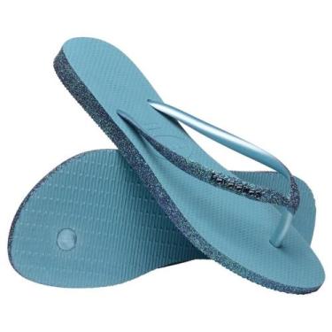 Imagem de Chinelo Havaianas Slim Sparkle Ii Azul Náutico