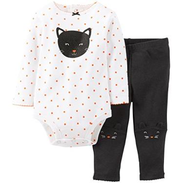 Imagem de Carter's Conjunto de 2 peças de Halloween (bebês) – gatinho – 3 meses