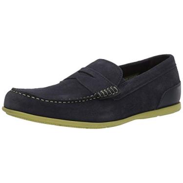 Imagem de Rockport Mocassim masculino Malcom Penny, Novo vestido azul, 12