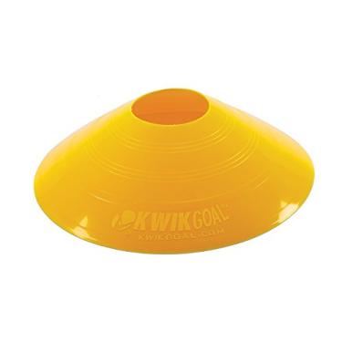 Imagem de Kwik Goal Cone de disco, amarelo (pacote com 25), 6,3 cm x 19,5 cm