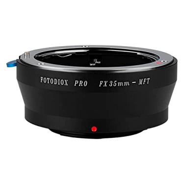 Imagem de Adaptador de montagem de lente Fotodiox Pro compatível com lentes SLR Fujifilm Fujica X-Mount 35mm (FX35) para câmeras de montagem Micro Four Thirds