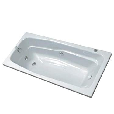 Imagem de Banheira Hidromassagem Ouro Fino Acrilbath Standard 1,55mx80cmx42cm 03 Jatos