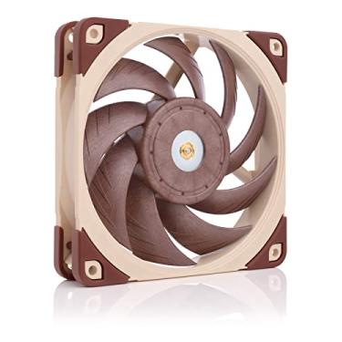 Imagem de Noctua NF-A12x25 5V PWM, ventilador silencioso premium com cabo adaptador de alimentação USB, 4 pinos, versão 5V (120 mm, marrom)