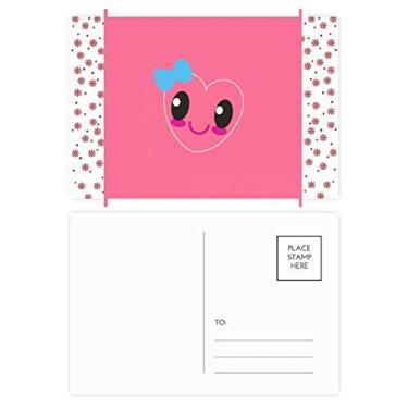 Imagem de Dinosaur Kingdom Love You Christmas Flower Celebration Cartão postal Blessing Mailing Card