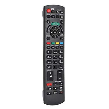 Imagem de Taidda- Controle remoto de TV preto, controle remoto de TV com alcance de 10 m/33 pés, fácil operação para casa N2Qayb000487 Eur76280Eur77 N2Qayb000572 Hotel