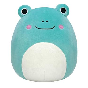Imagem de Squishmallow 12 polegadas Teal Frog com Ventre Mint Green - Ludwig, o Sapo, Brinquedo de Pelúcia Ultra Macio, Oficial Kellytoy