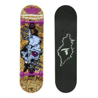 Imagem de Skate Traxart X-Pro Caveira Peekaboo DZ-011-Unissex