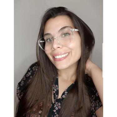 Imagem de Armação Óculos Grau Feminino Redondo Dulce-Feminino