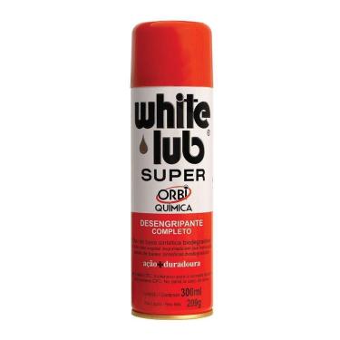 Imagem de Antiferrugem Desengripante Orbi White Lub Sintético Aerosol 300ml - Embalagem com 6 Unidades