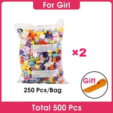 Imagem de Blocos de construção conjuntos 1000pcs City Creator tijolos clássicos col