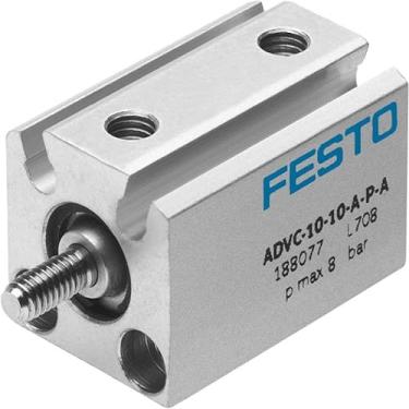 Imagem de FESTO ADVU-20-5-P-A 156514 ADVU-20-5-P-A-S6 156032 ADVU-20-60-A-P-A 156042 ADVU-20-60-P-A 156002 ADVU-20-65-A-P-A 1560442 2 cilindros compactos (ADVU-20-60-A-P-A)