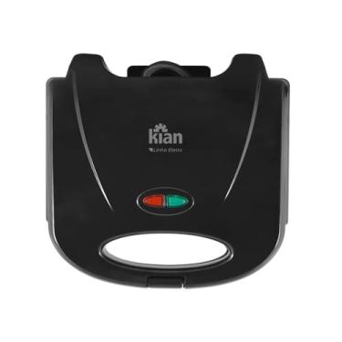 Imagem de Kian - Sanduicheira Grill 220V Preto - Antiaderente