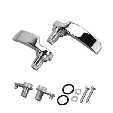 Imagem de Rebacker Kit de levantadores de tampa de sela para motocicleta para modelos Harley Touring Electra Street Glide CVO 2014-2020 Chrome