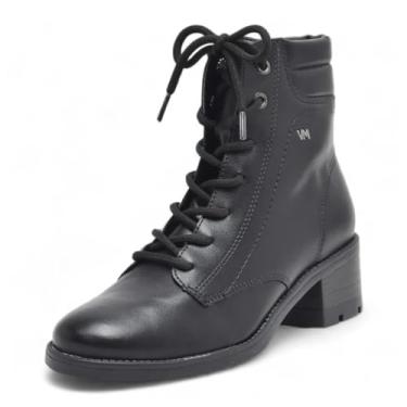 Imagem de Coturno Feminino Via Marte Salto Médio Preto - 38