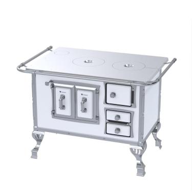 Imagem de Fogao a Lenha N 2 Sec Chapa de Aluminio Branco