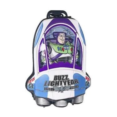 Imagem de Mala Infantil MaxToy Buzz Lightyear Nave Azul-Unissex