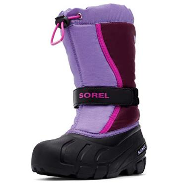 Imagem de Botas de neve de inverno SOREL Youth Flurry para crianças, 7 Big Kid