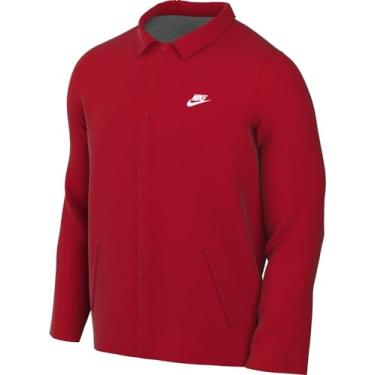 Imagem de Nike Jaqueta masculina Club Coaches, Vermelho, GG