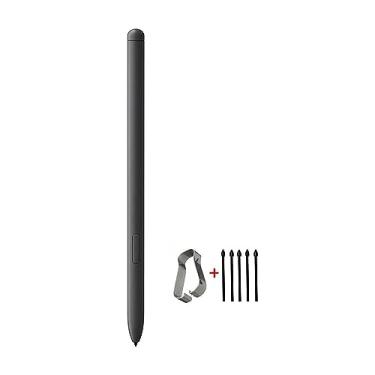 Imagem de Caneta S de substituição Tab S6 Lite Stylus para Samsung Galaxy Tab S6 Lite (EJ-PP610BPEGUJ) Caneta Stylus + USB para adaptador tipo C + pontas/pontas (cinza)