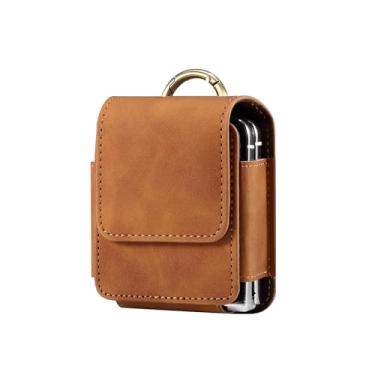 Imagem de Capa macia sensorial de couro sintético flip coldre para celular com presilha para cinto para Motorola Razr Plus Moto Razr+ 2023 Razr 40 Ultra Razr 5G Samsung Galaxy Z Flip 5 Z Flip 4 Z Flip3 5G Z