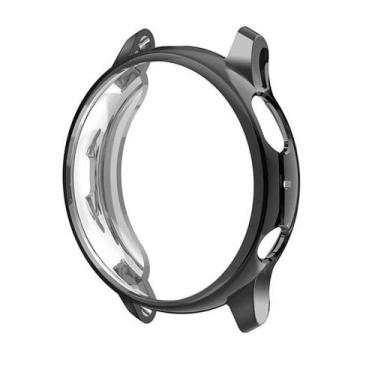 Imagem de Capa Case Silicone Com Pelicula P Galaxy Watch Active 2 40mm Cor Preto