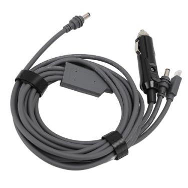 Imagem de ASHATA Mini Cabo Starlink 3 Em 1, Cabo de Alimentação 18AWG Plugue Macho DC para Tipo C PD100W Cabo Adaptador de Carregador de Carro para Mini (9.8FT)