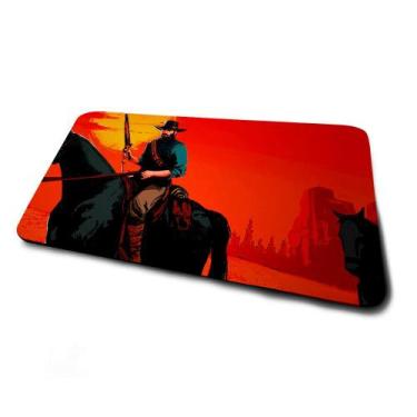 Imagem de Mouse Pad Gamer Red Dead Redemption 2 Cavalo - Império da Impressão, 6