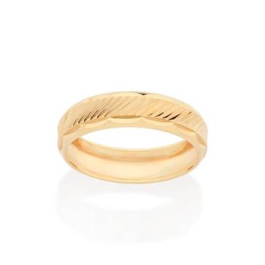 Imagem de Aliança de casamento e noivado banhado ouro 3x 24k 18k e 22k banhada a